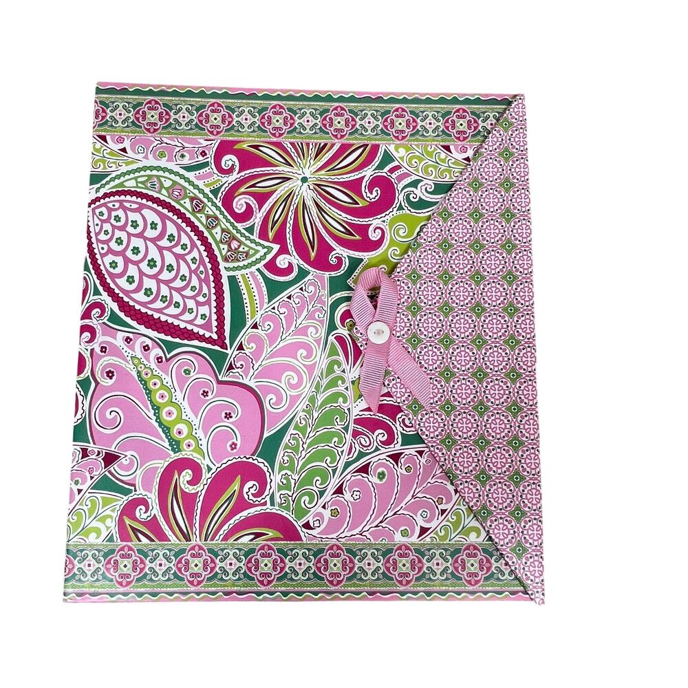 VERA BRADLEY My Pink Ribbon Book Breast Cancer Treatment Journal Organizer